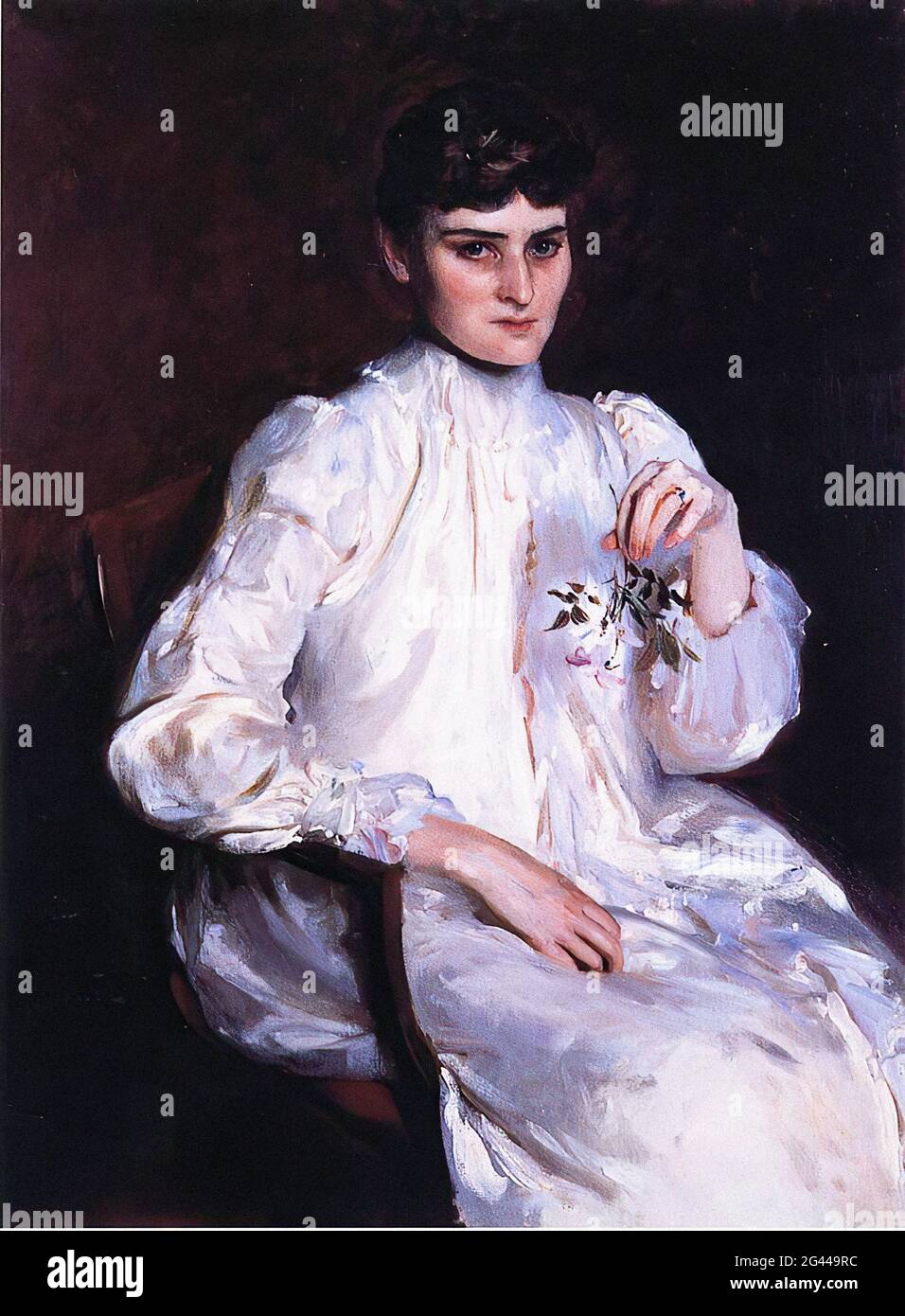 John Singer Sargent Mrs Edmond Kelly 1889 Stock Photo Alamy