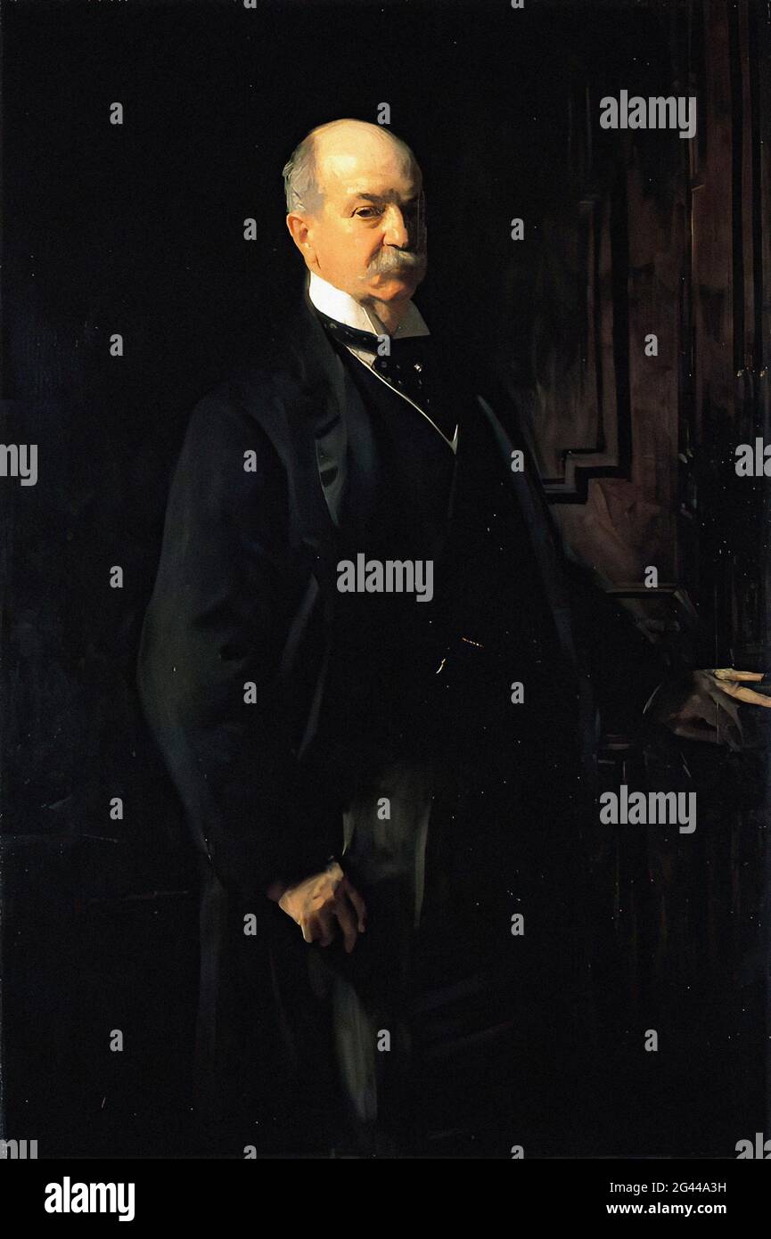 John Singer Sargent - Peter B Widener 1902 Stock Photo - Alamy