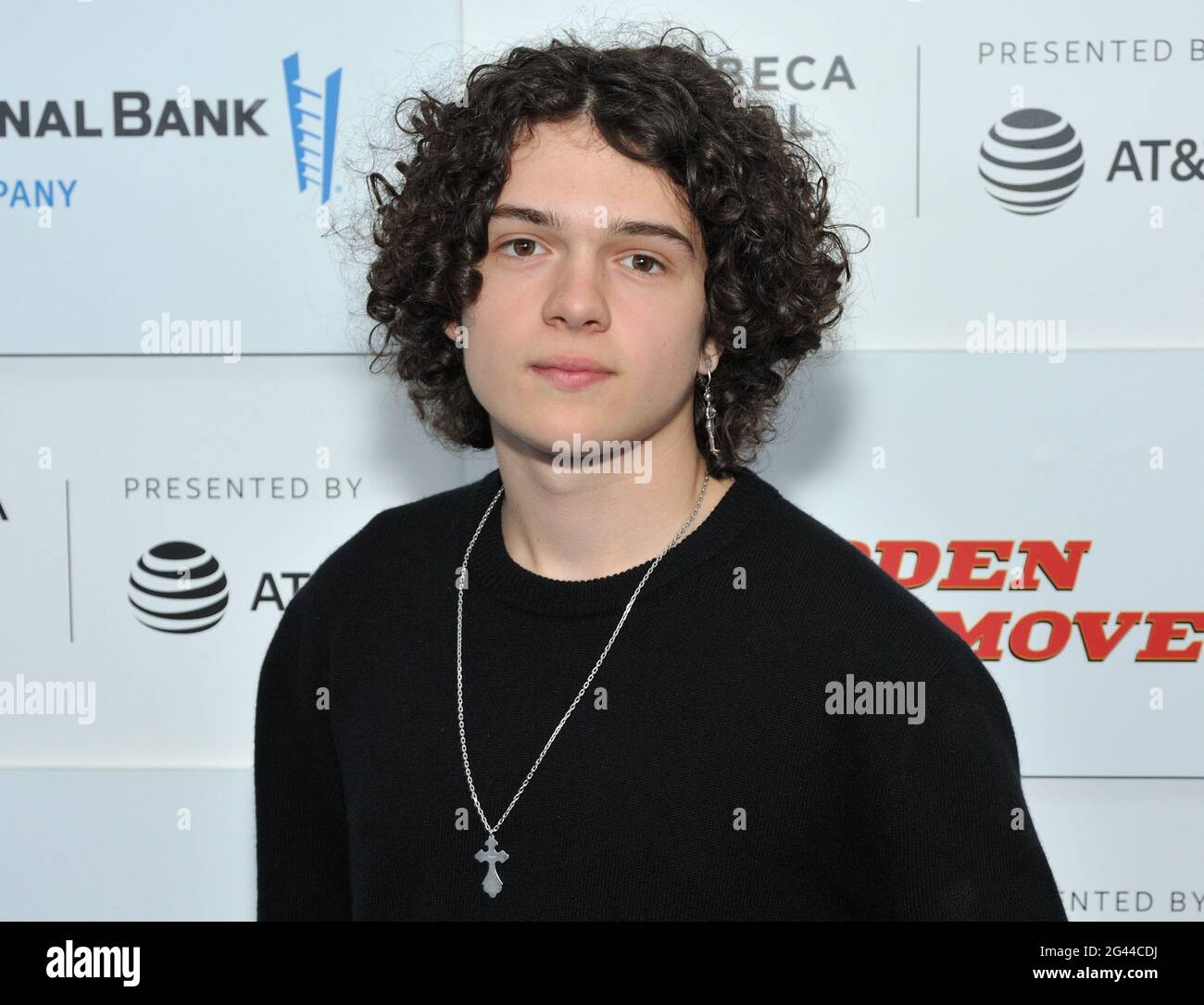 New York, USA. 18th June, 2021. Noah Jupe attends the world premiere of No  Sudden Move at the Tribeca Festival 2021 at The Battery in New York, NY on  June 18, 2021. (
