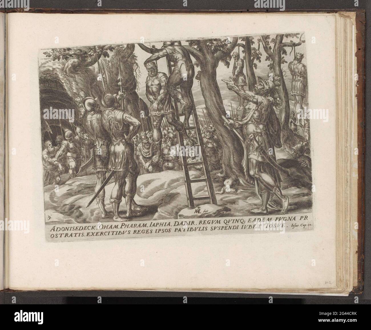 Five amoritary kings hung; History of Joshua; Historia iosuae