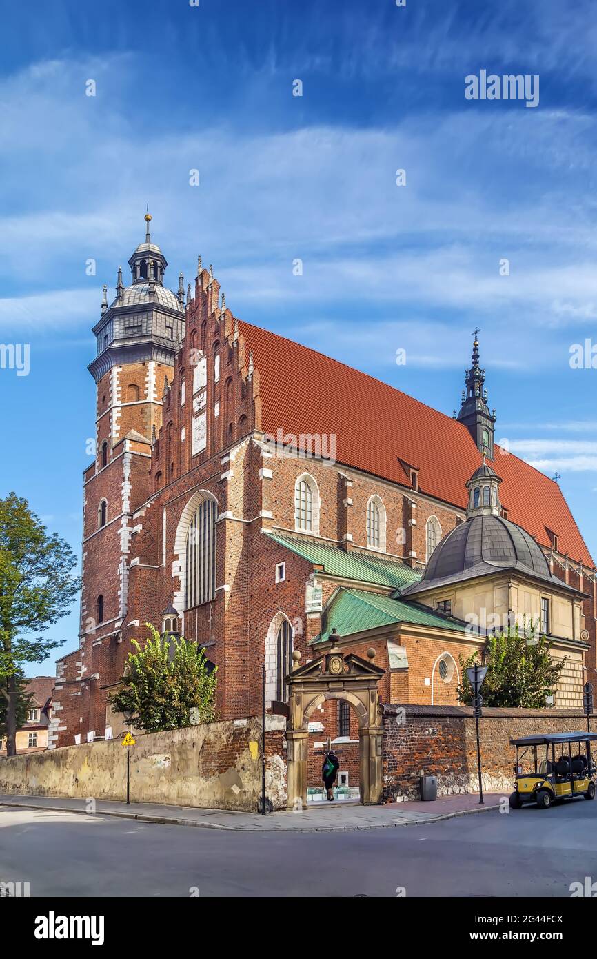 Corpus Christi Basilica, Krakow, Poland Stock Photo Alamy