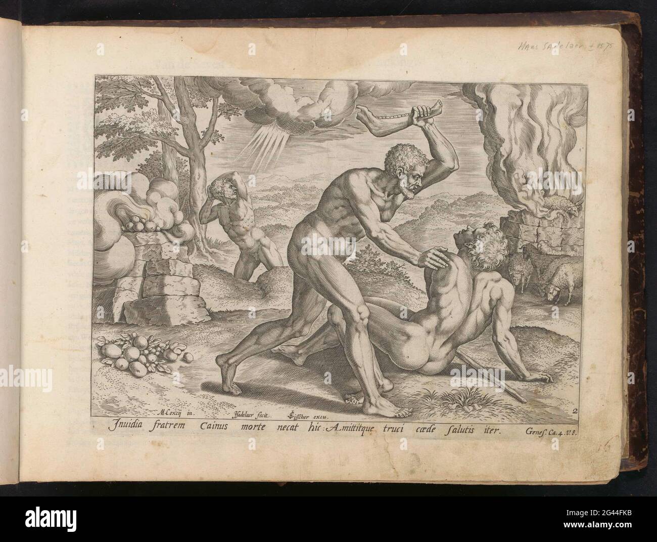 Cain kills Abel; From Cain and Abel; History of Cain and Abel; Den ...