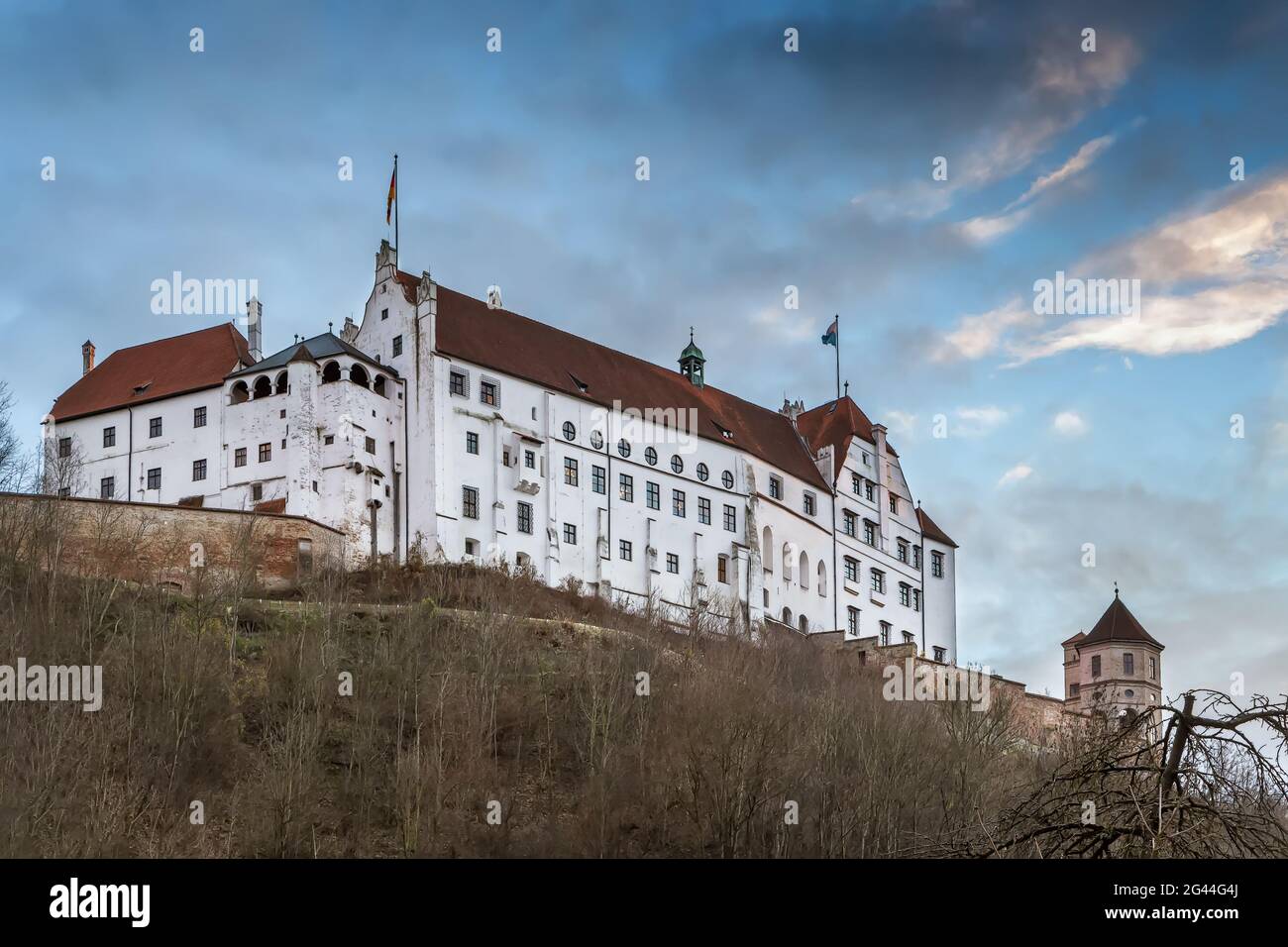 Trausnitz Castle, Landshut, Germany Stock Photo