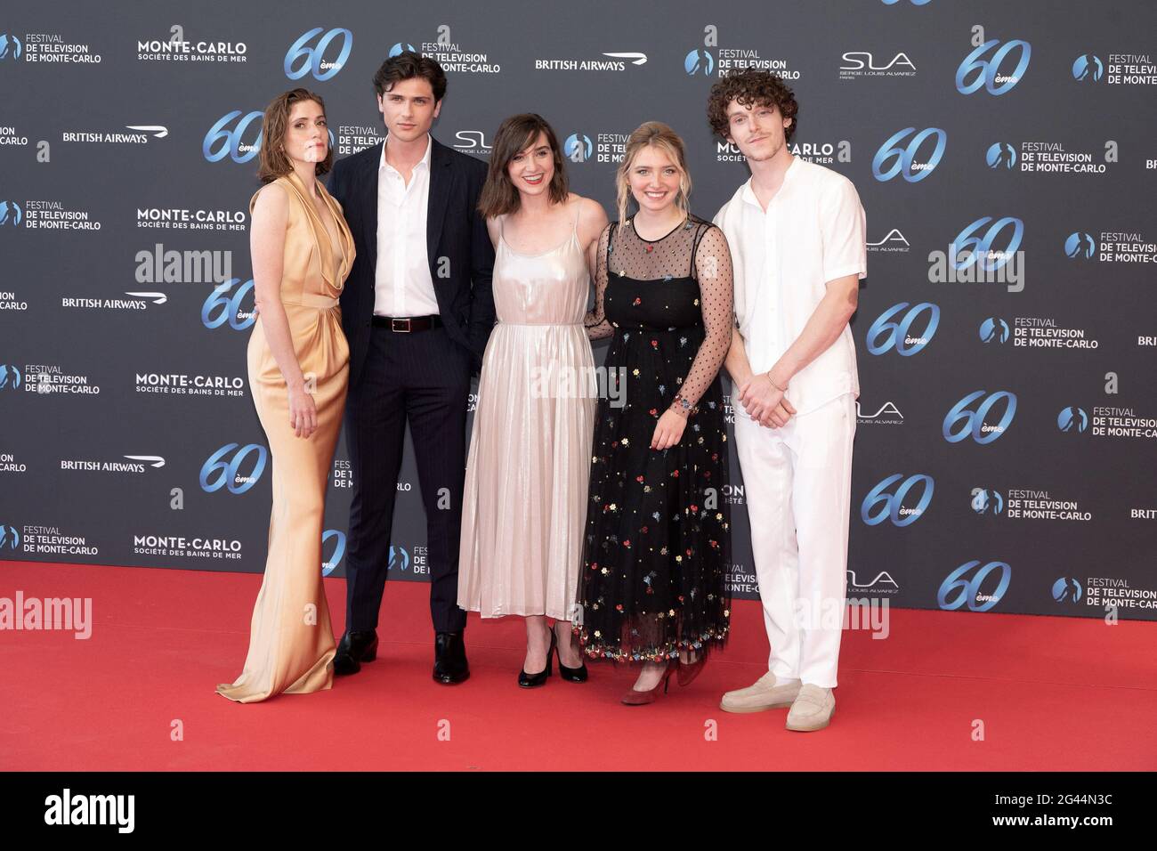 Monte Carlo, Monaco . 18th June, 2021. Maud Wyler, Baptiste Masseline