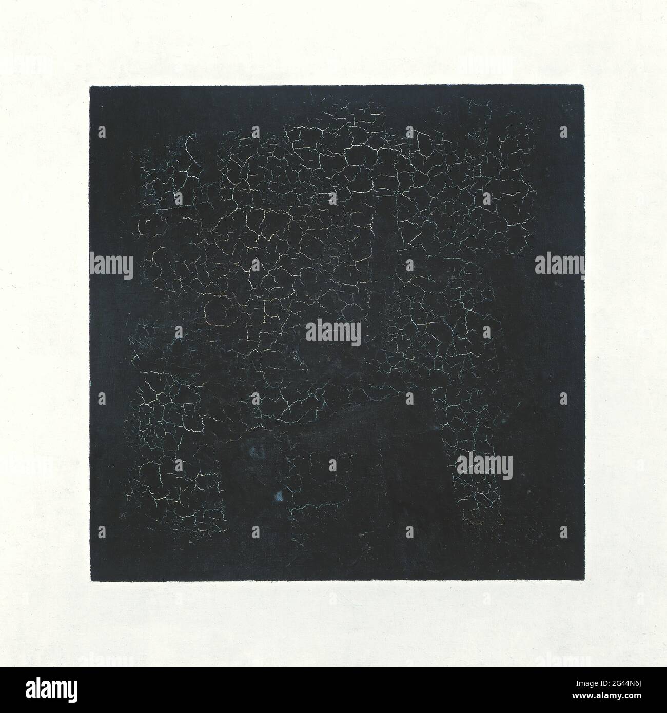 Kazimir Malevich -  Black Suprematic Square Stock Photo