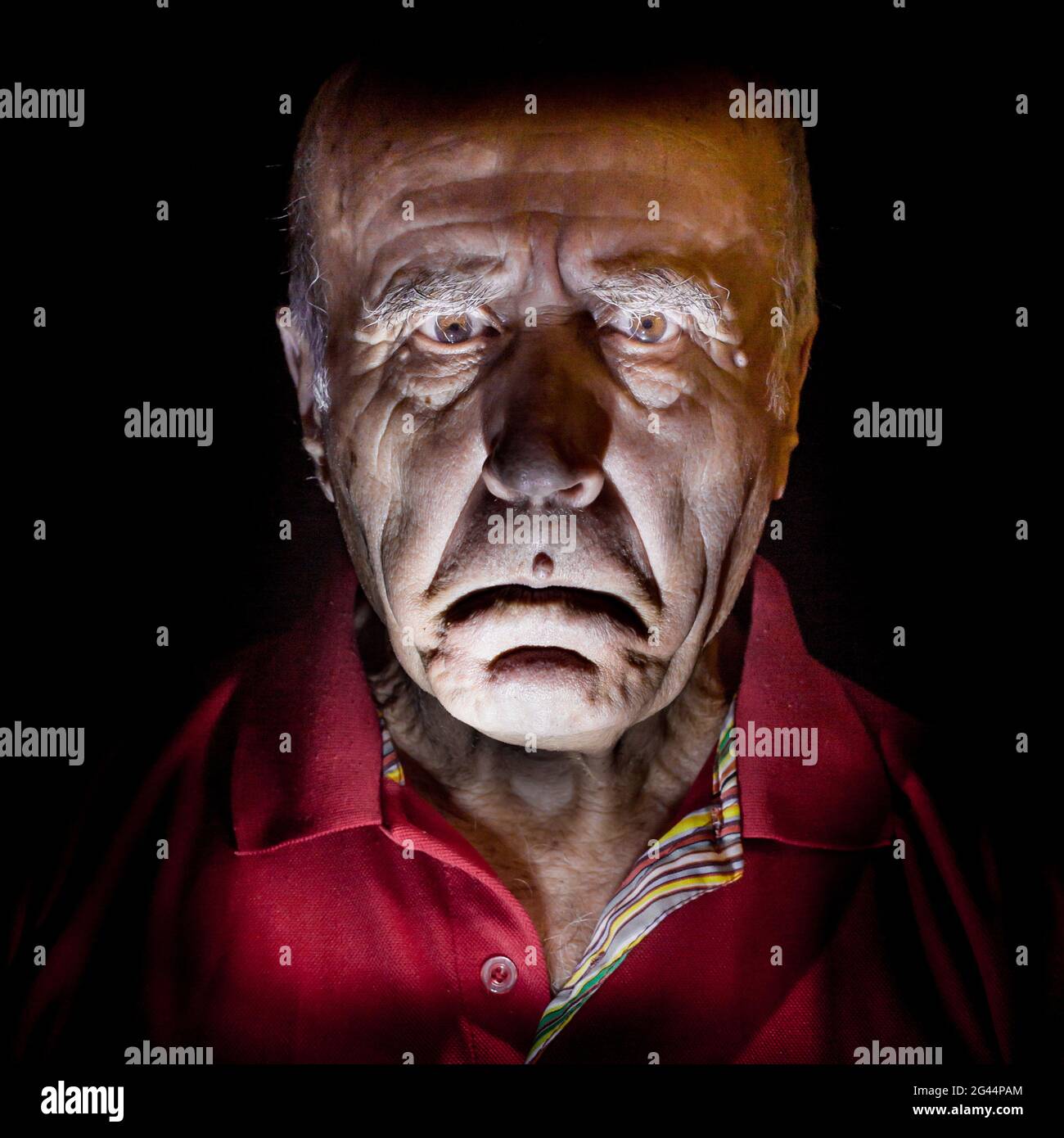 Portrait of old black man hi-res stock photography and images - Alamy