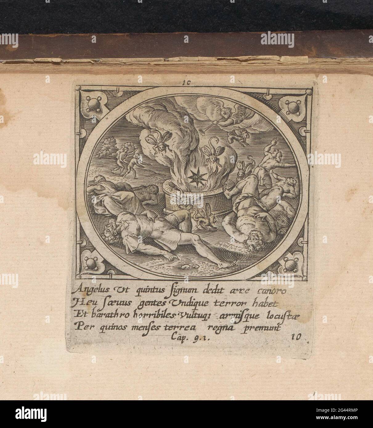 Fifth angel blows on a bazuin; Van den Apocalipsis of Openbaeringh ...