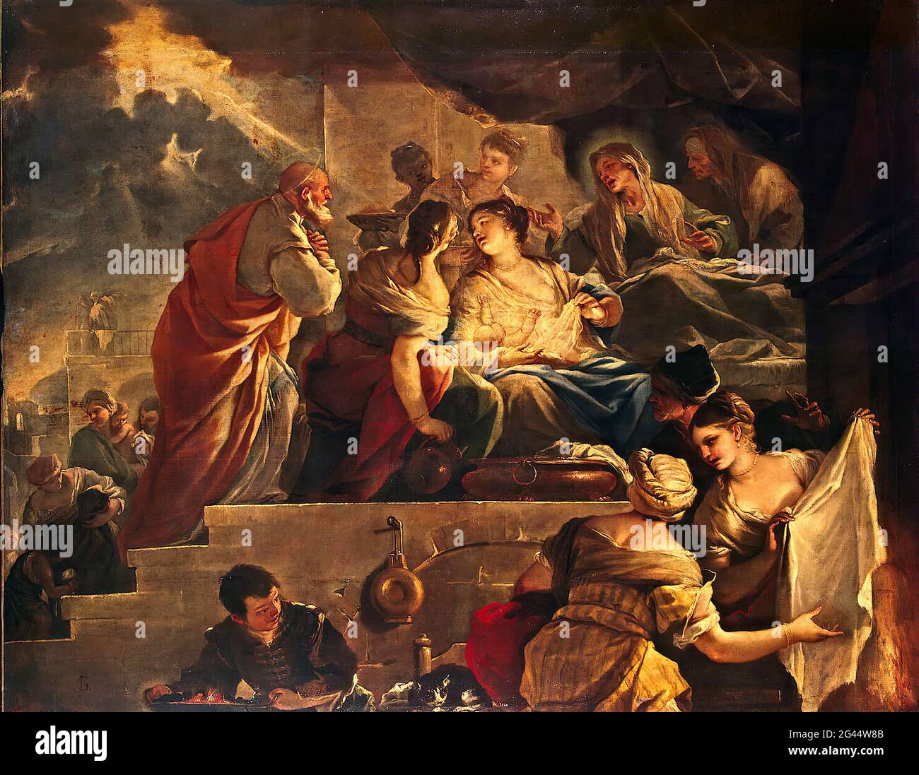 The birth of saint john the baptist hi-res stock photography and images ...