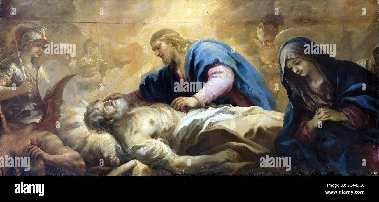 Death Of Saint Joseph High Resolution Stock Photography And Images Alamy
