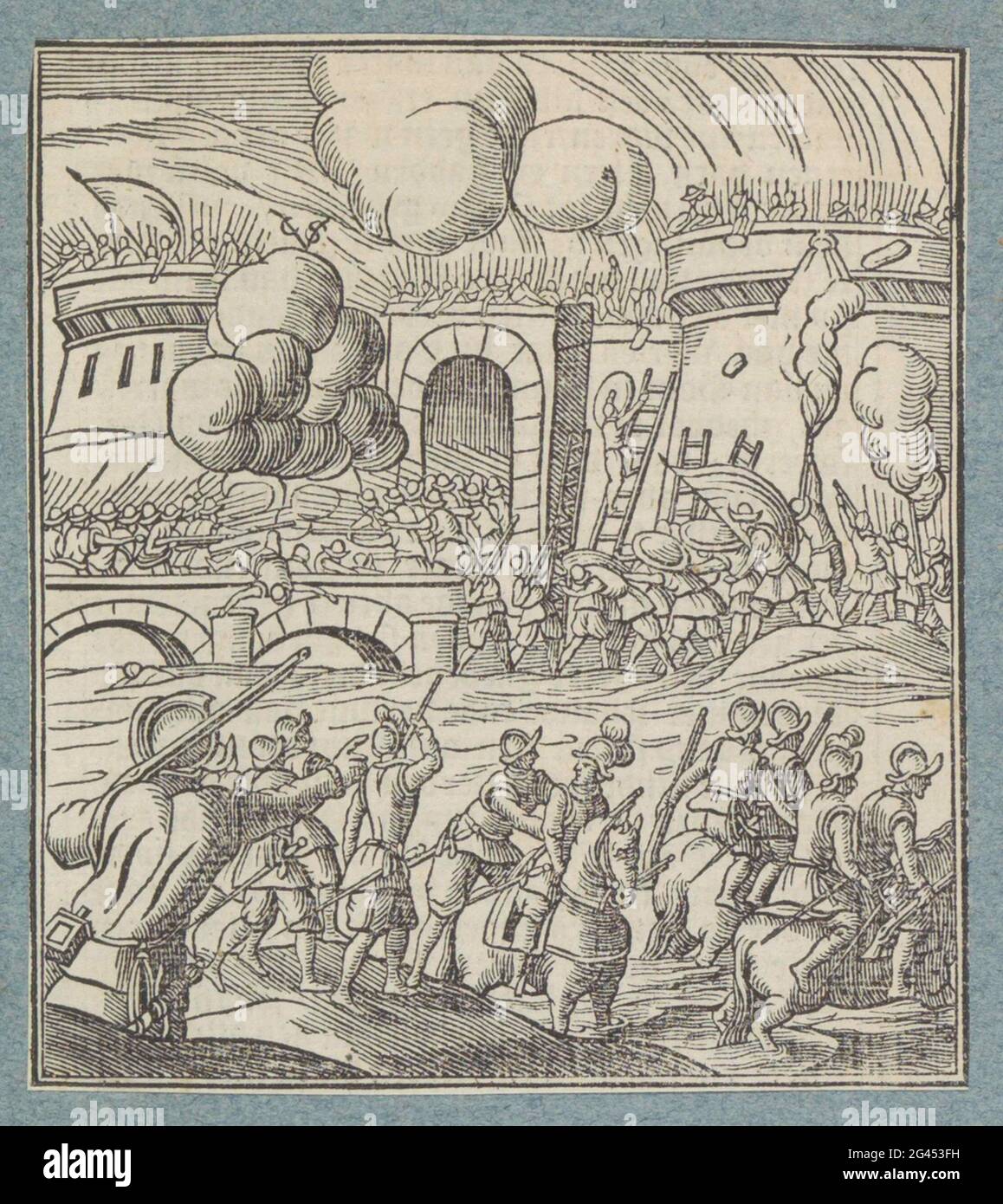 Storming of a city wall; BESTELIA siege. Storming a city wall. Did you ...