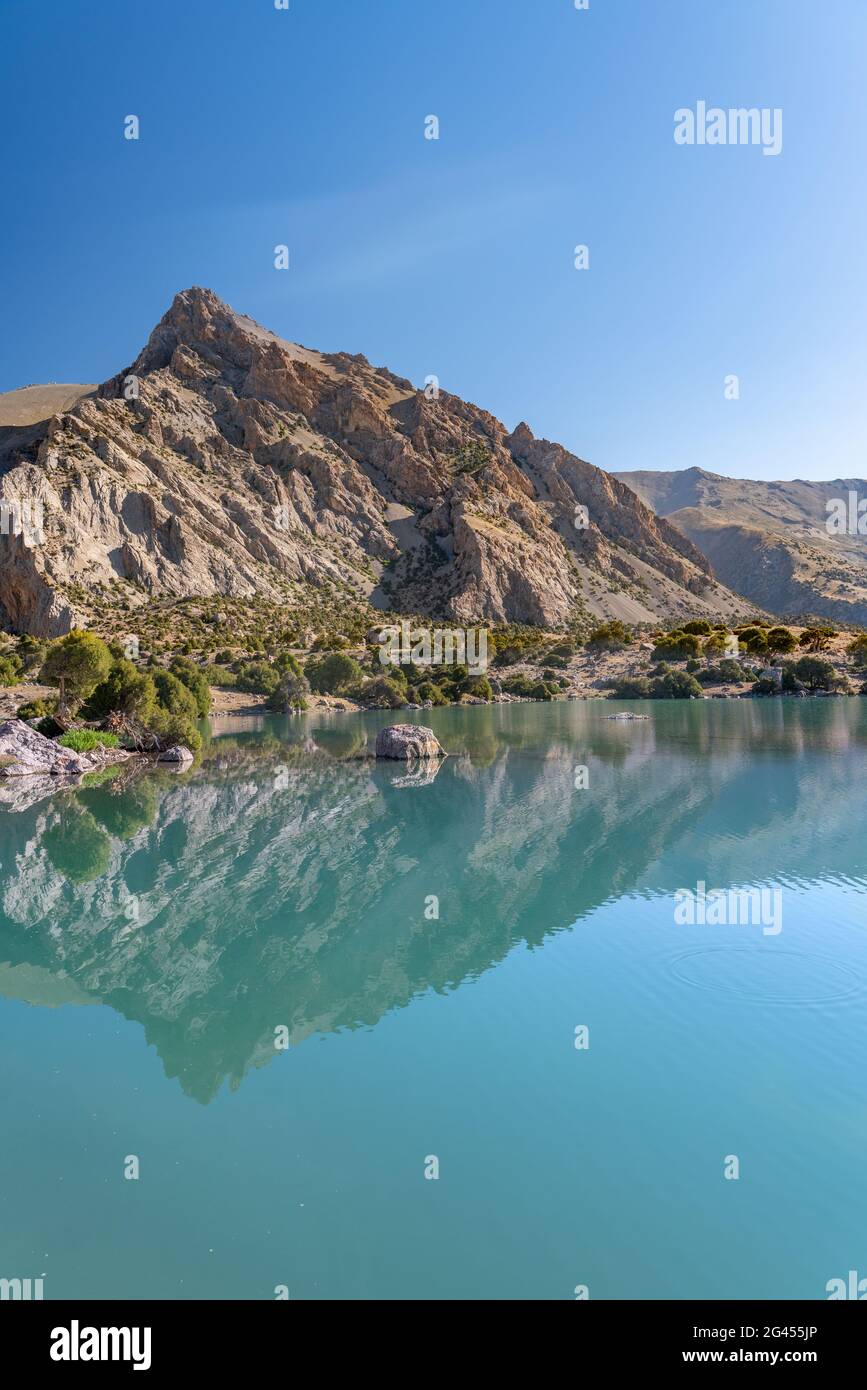 the-pamir-range-view-and-peaceful-campsite-on-kulikalon-lake-in-fann