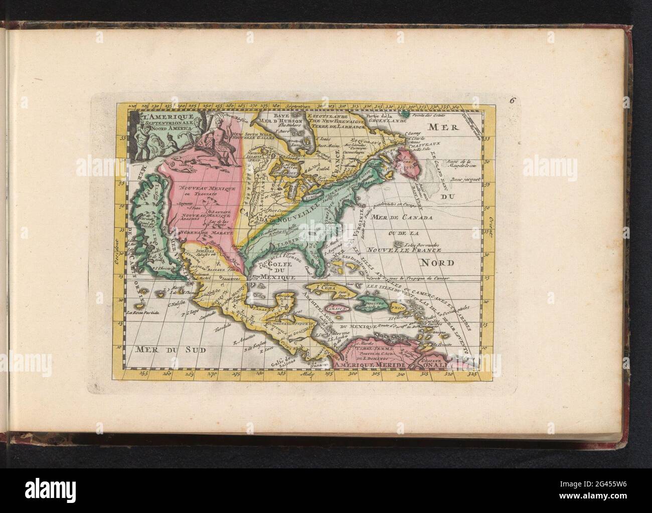 Political map europe north america hi-res stock photography and images ...