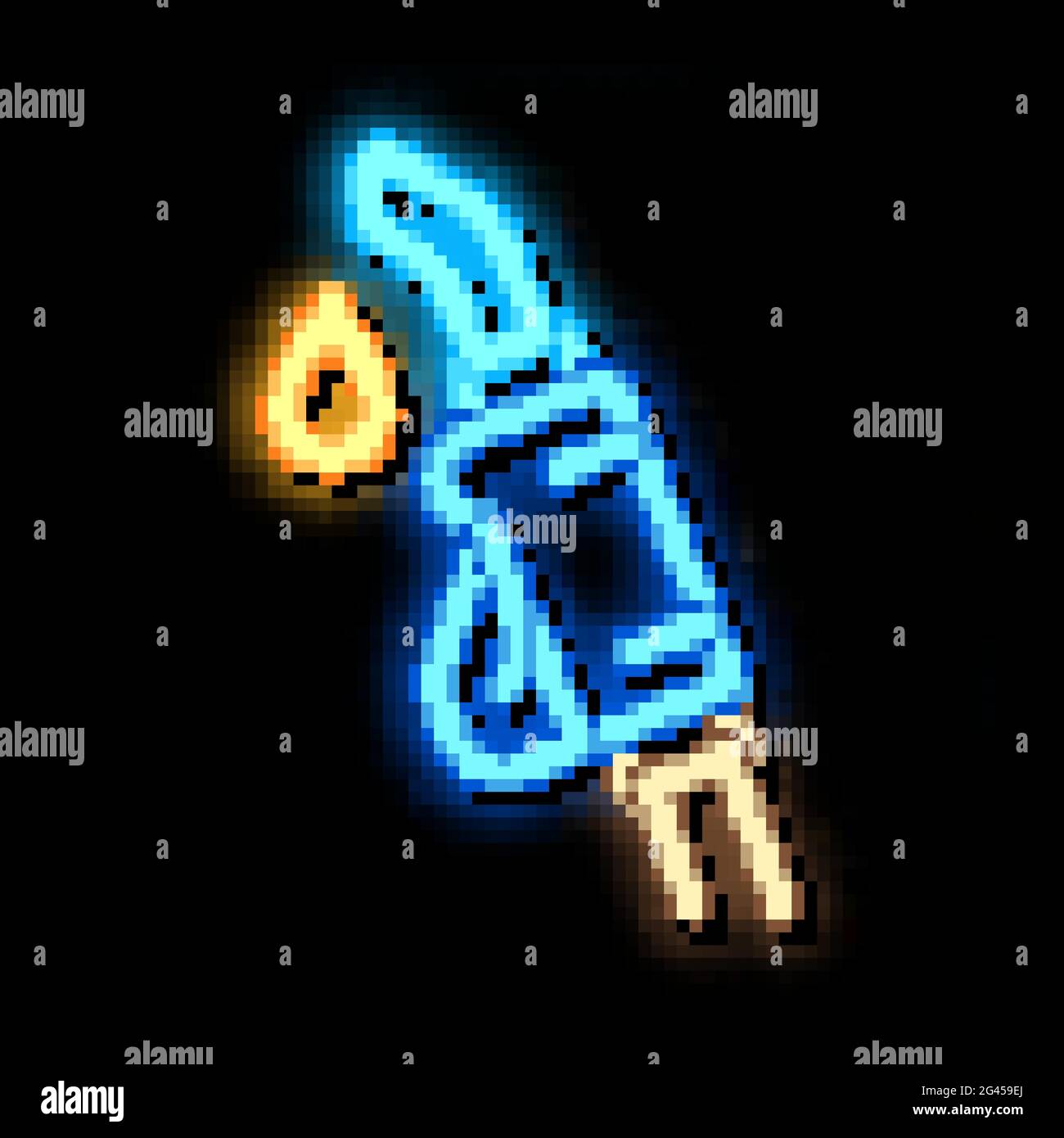 gas pipeline neon glow icon illustration Stock Vector Image & Art - Alamy