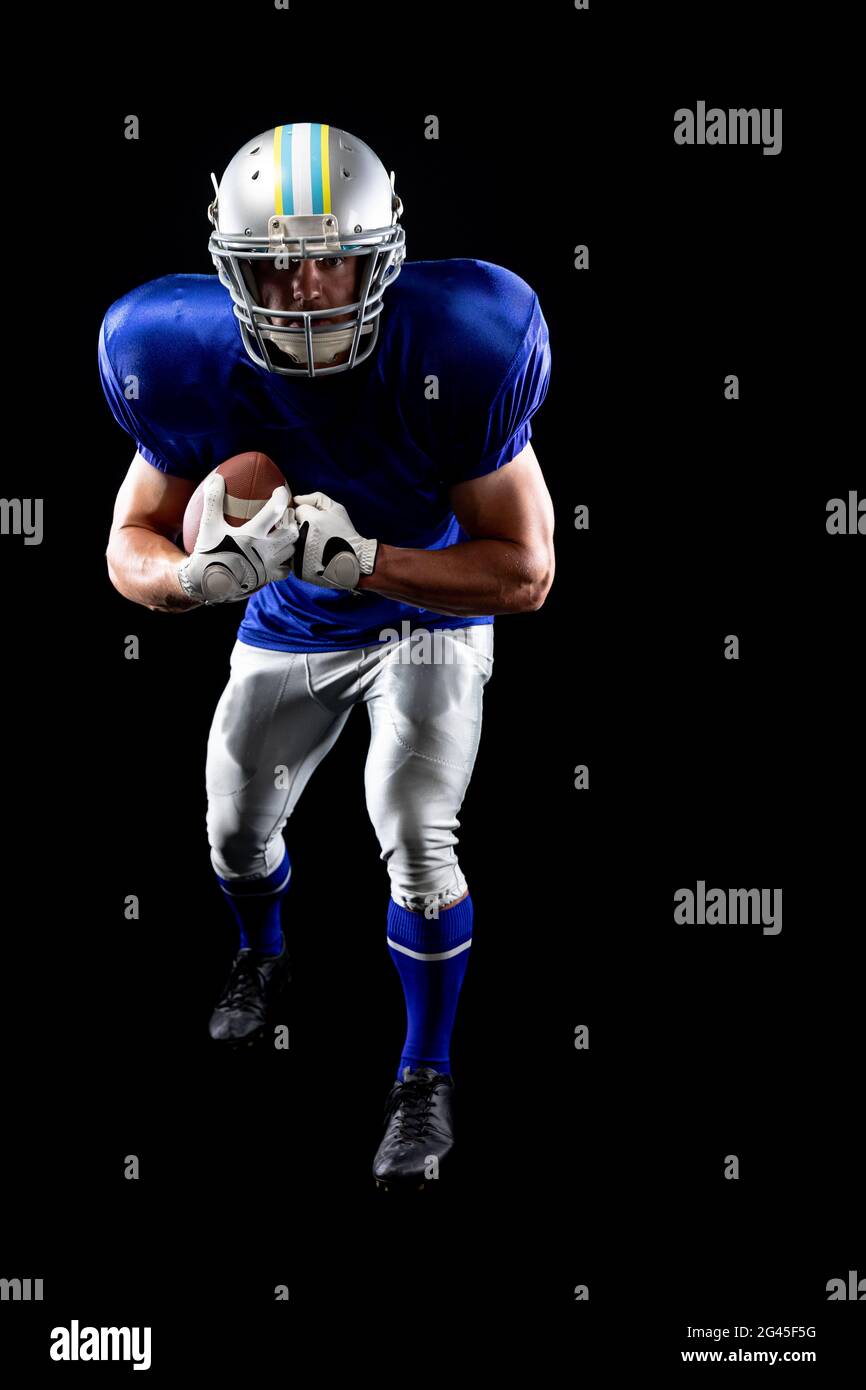 American football player Stock Photo