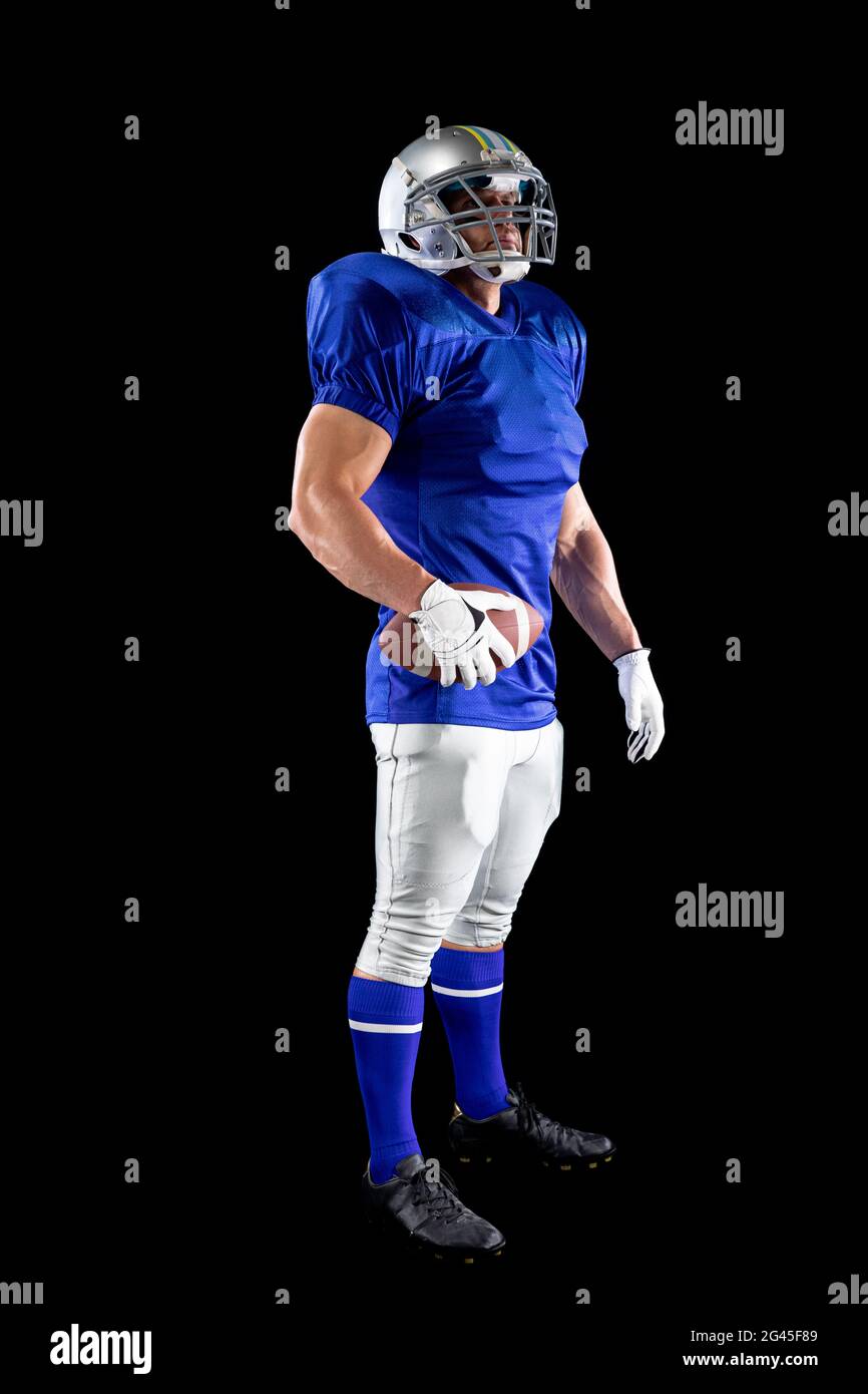 American football player Stock Photo