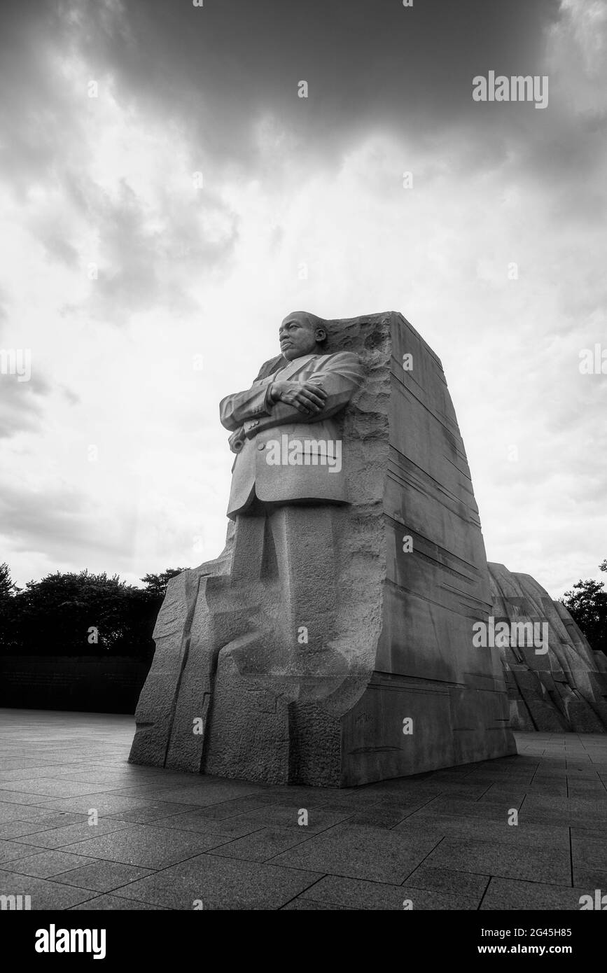 Martin Luther King Jr. Memorial in Washington DC Stock Photo
