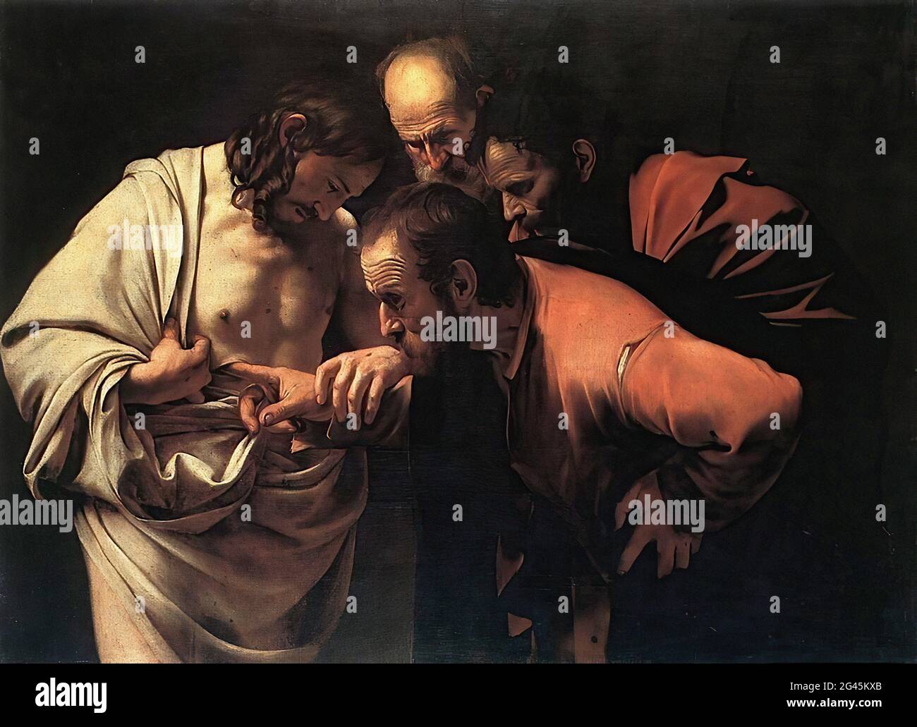 Caravaggio thomas hi-res stock photography and images - Alamy