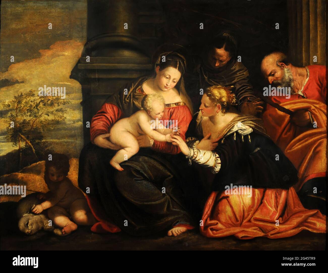 Paolo Caliari a.k.a Veronese - the mystic marriage of saint catherine ...