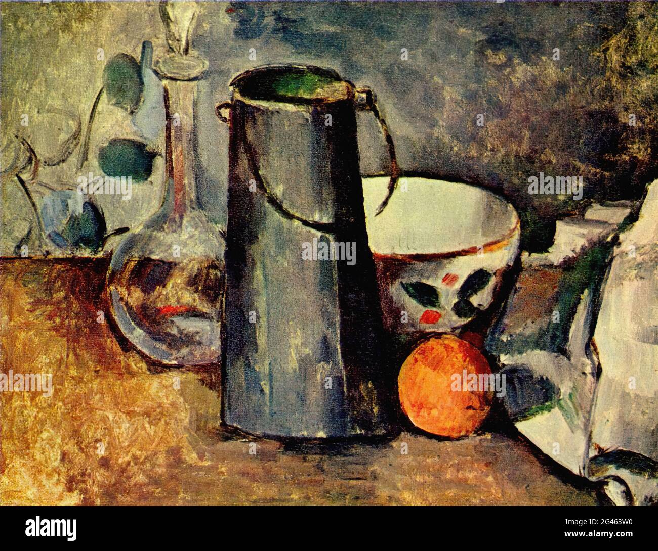 Paul Cézanne -  Still Life 1879 Stock Photo
