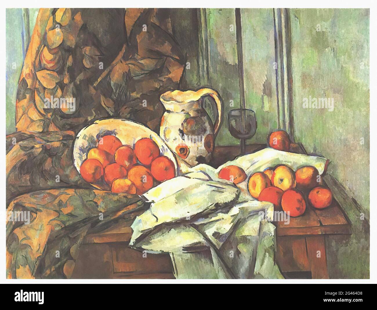 Paul Cézanne -  Still Life with Jug Stock Photo