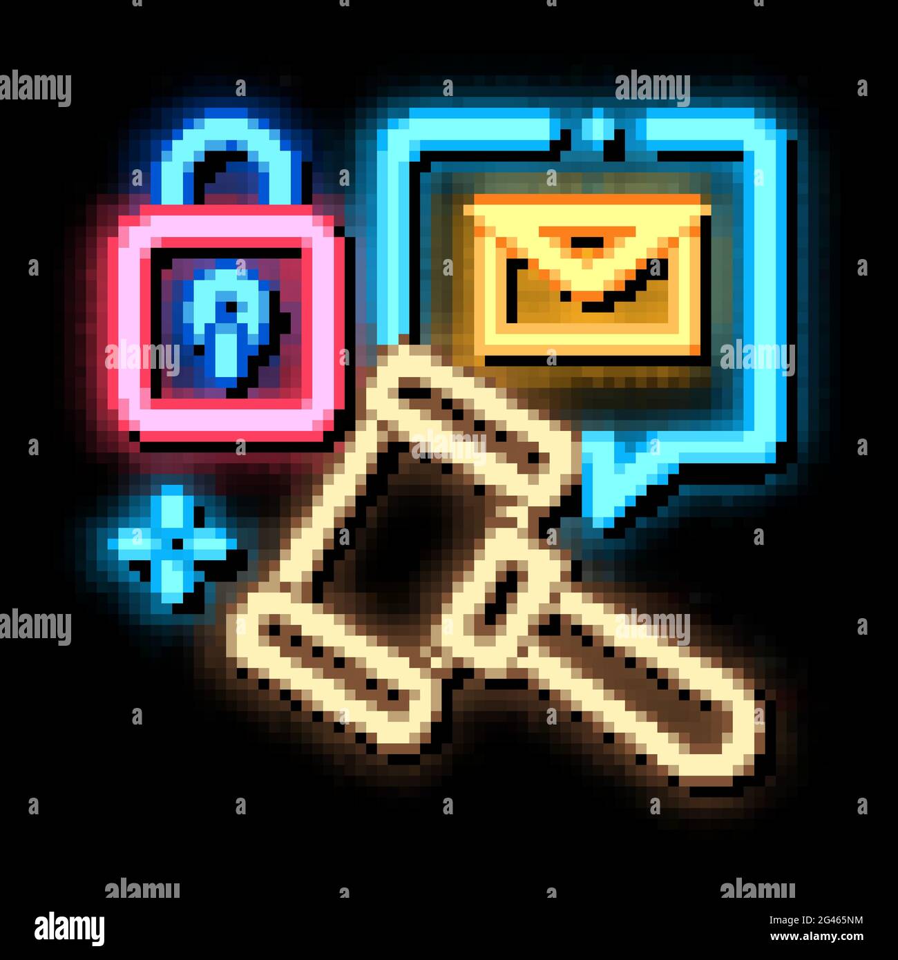 auction hammer neon glow icon illustration Stock Vector Image & Art - Alamy