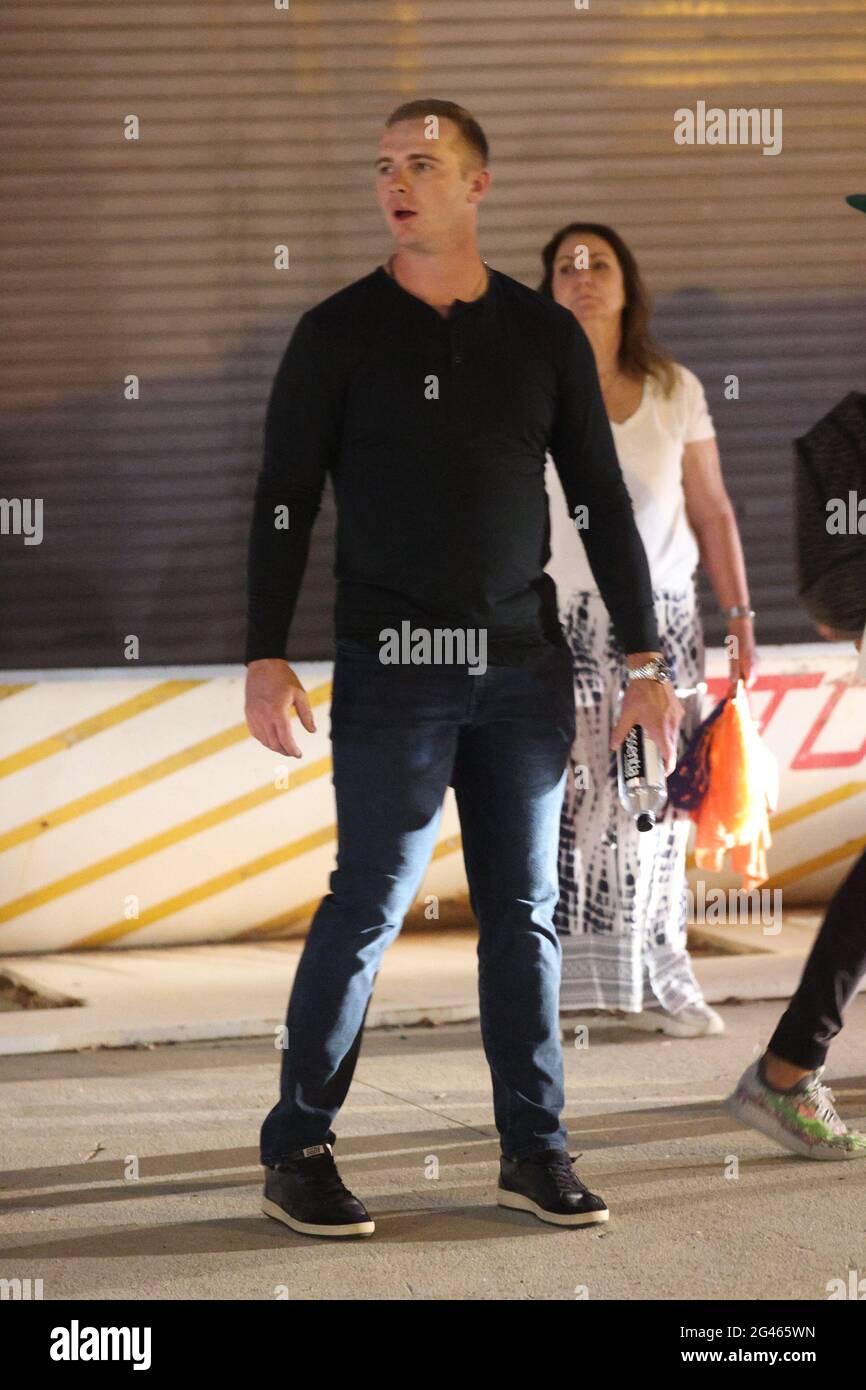 Washington, DC, USA. 18th June, 2021. Pete Alonso, of the NY Mets, seen exiting Nationals Park after loss to the Washington Nationals on June 18, 2021 in Washington, DC Credit: Mpi34/Media Punch/Alamy Live News Stock Photo