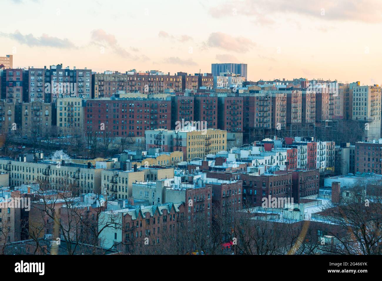 Dense residential district between Inwood and Harlem River, Upper