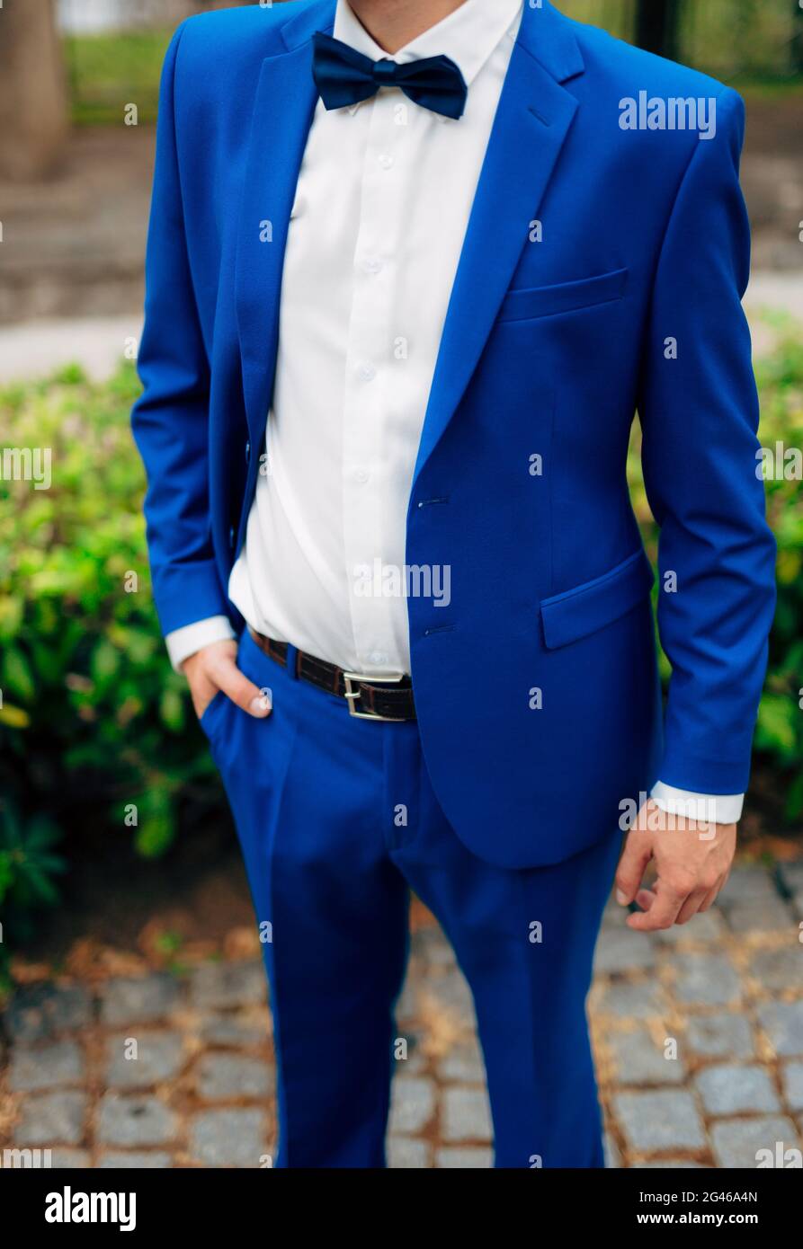The bow tie. Close the frame Stock Photo