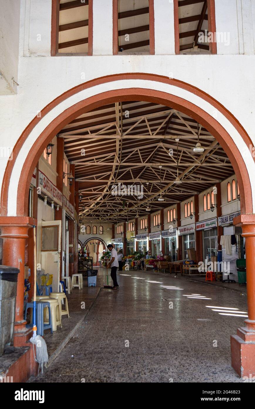 Inside vegetables and fruits old market in the Sharjah city, UAE Stock Photo Alamy