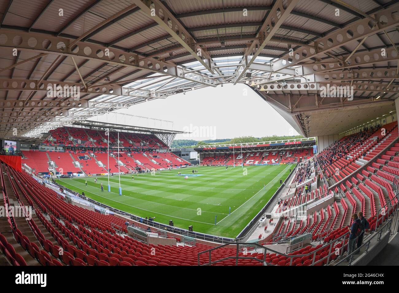 General view of Ashton Gate, Home of Bristol Bears Stock Photo Alamy