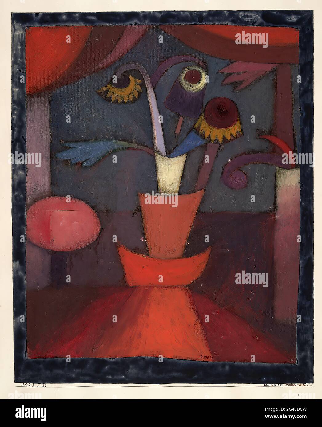 Paul klee painting flower hires stock photography and images Alamy