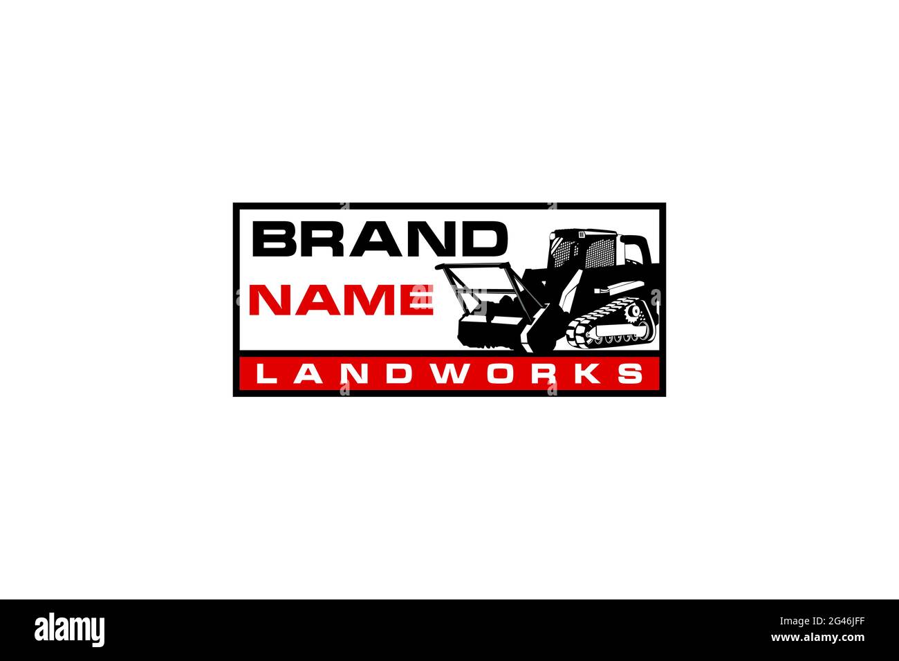 Butler logo template vector. Heavy equipment logo vector for