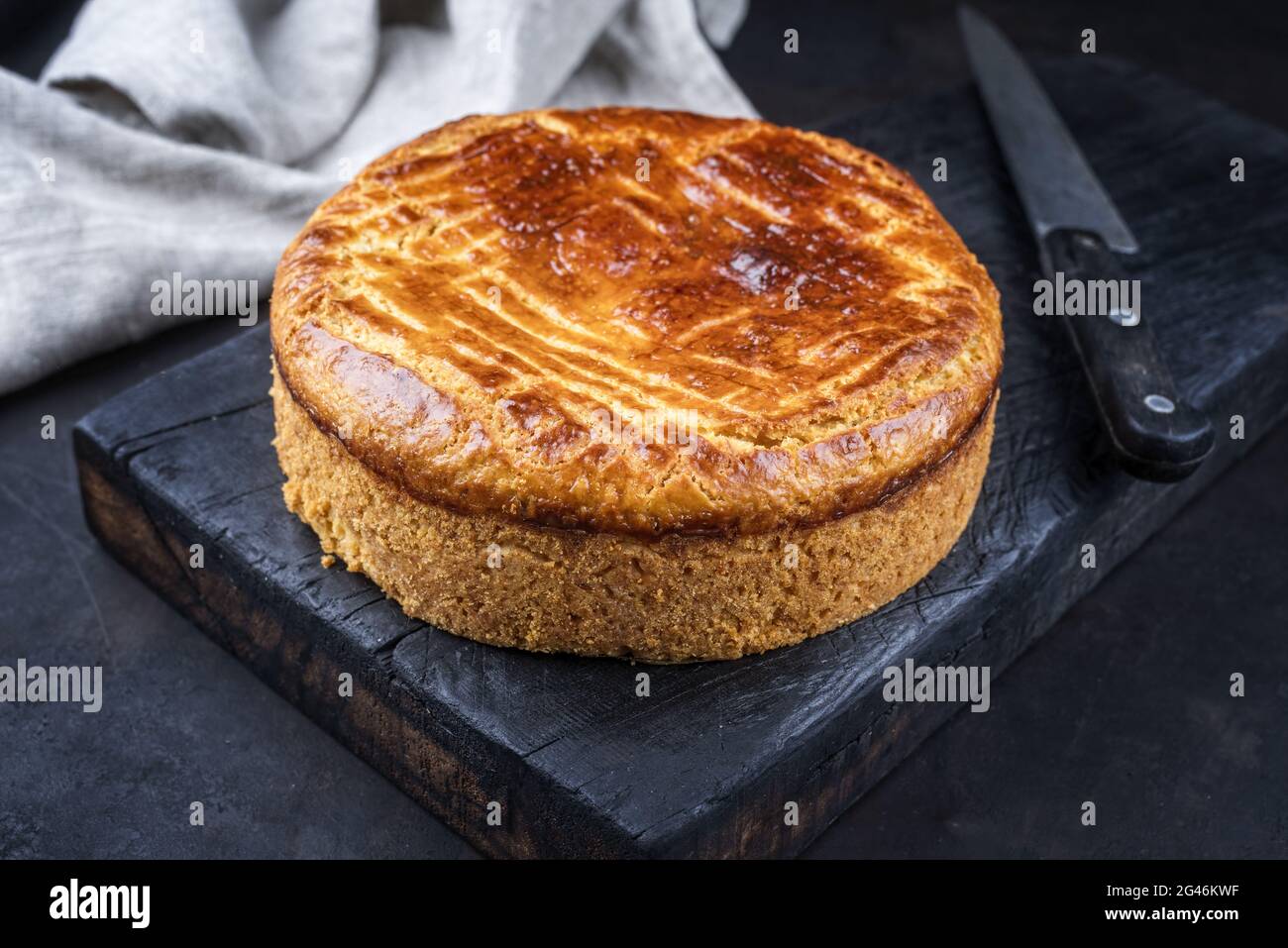 Traditional French Gateau Basque Cake With Vanilla Cream And Pate Sablee Served As Close Up On A Rustic Charred Wooden Board Stock Photo Alamy Traditional French Gateau Basque Cake With Vanilla Cream And Pate Sablee Served As Close Up On A Rustic Charred Wooden Board Stock Photo Alamy