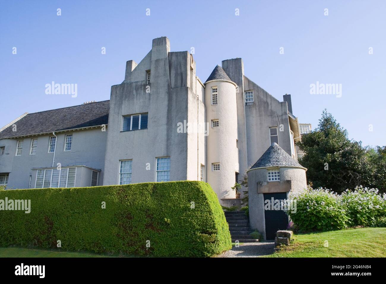 Hill House designed by Charles Rennie Mackintosh for the Blackie family