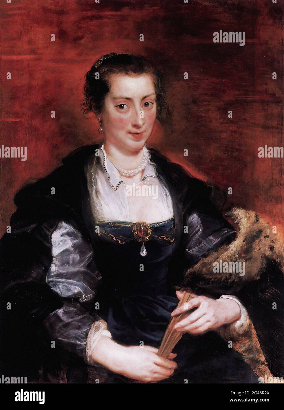 Peter Paul Rubens - Isabell Brandt First Wife 1610 Stock Photo - Alamy