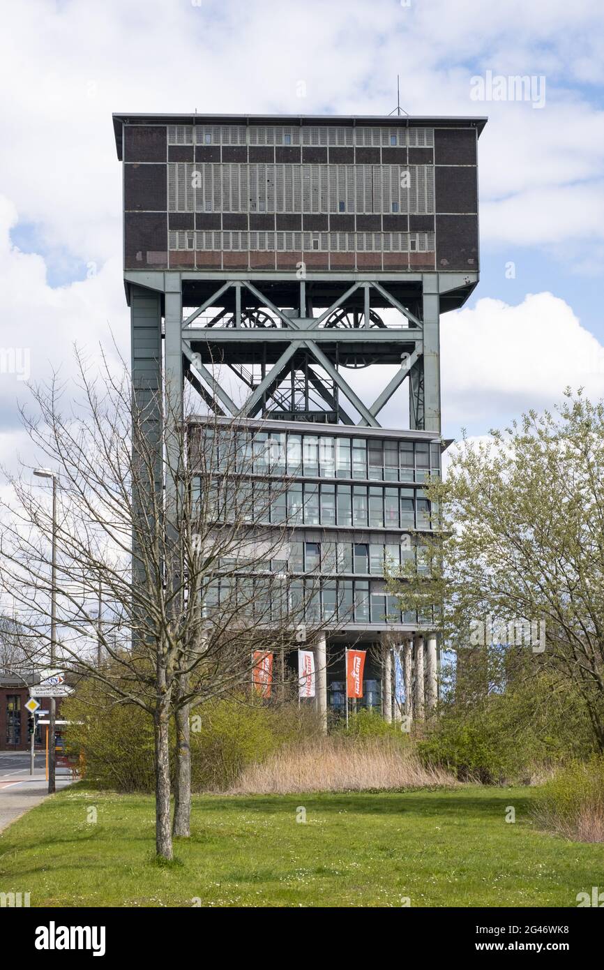 Hammer Head Tower and office building, Dortmund, Ruhr area Stock Photo -  Alamy