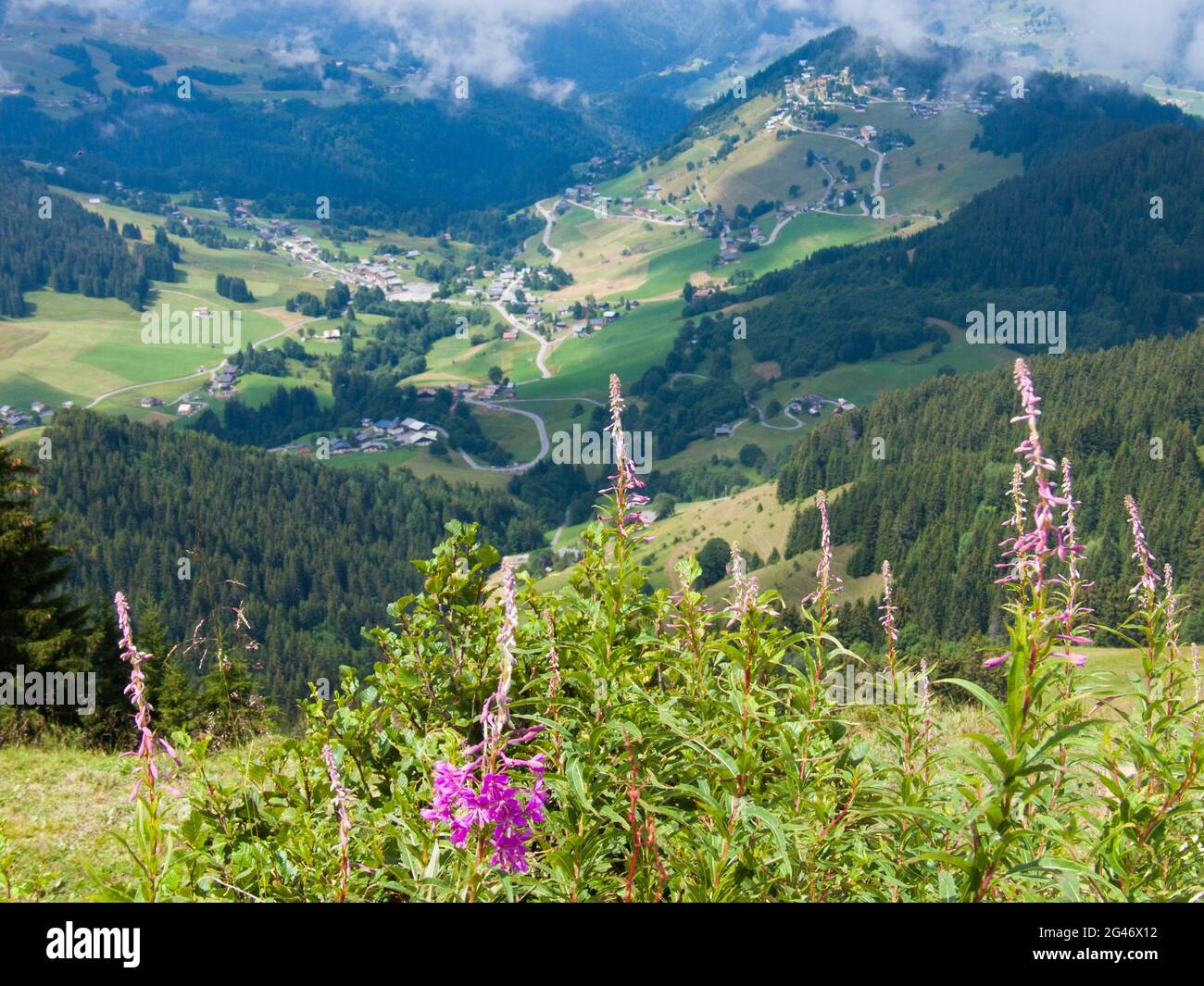 Val d'arly Stock Photo