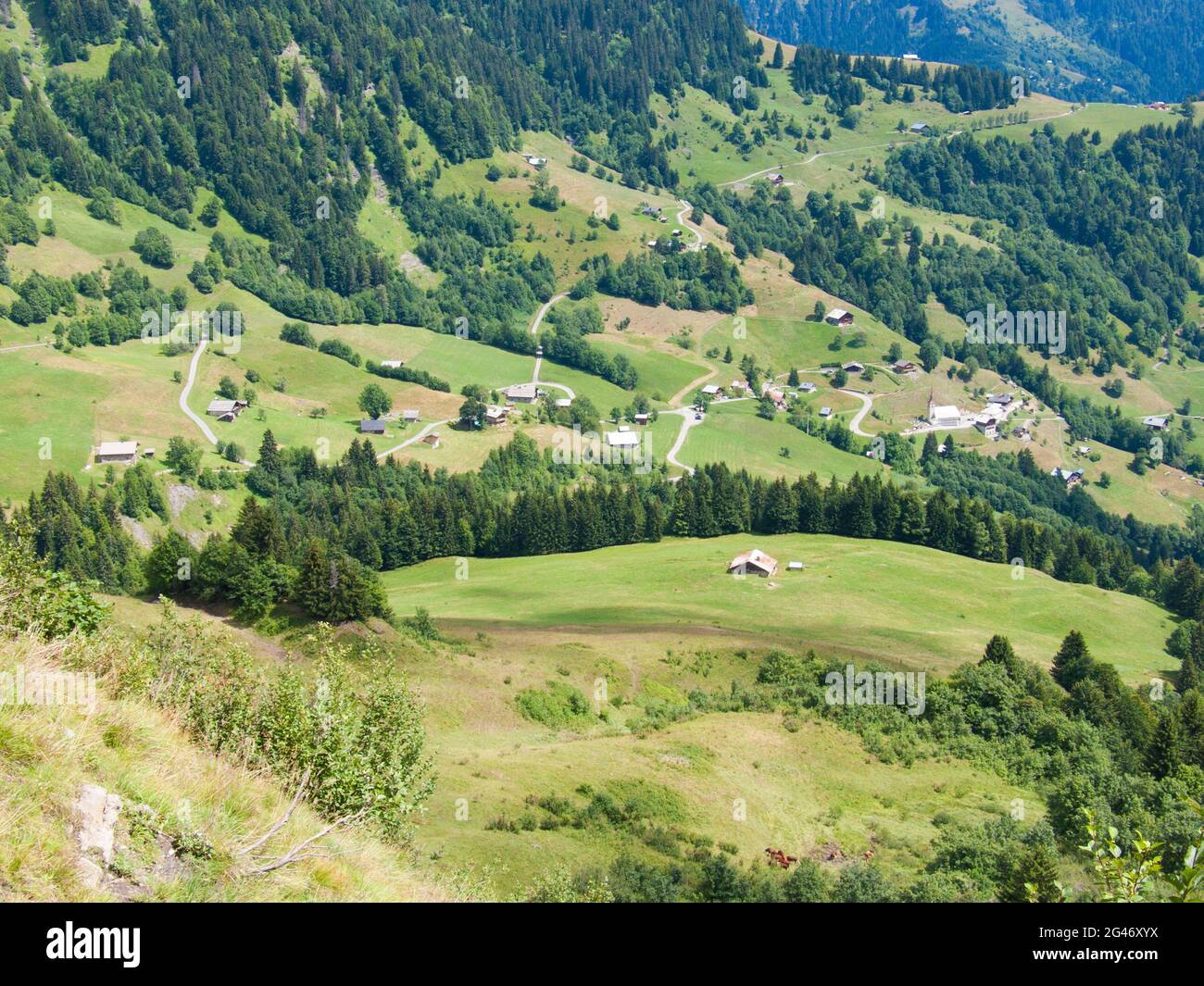 Val d'arly Stock Photo