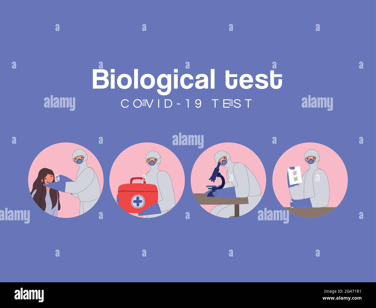 biological test poster Stock Vector Image & Art Alamy