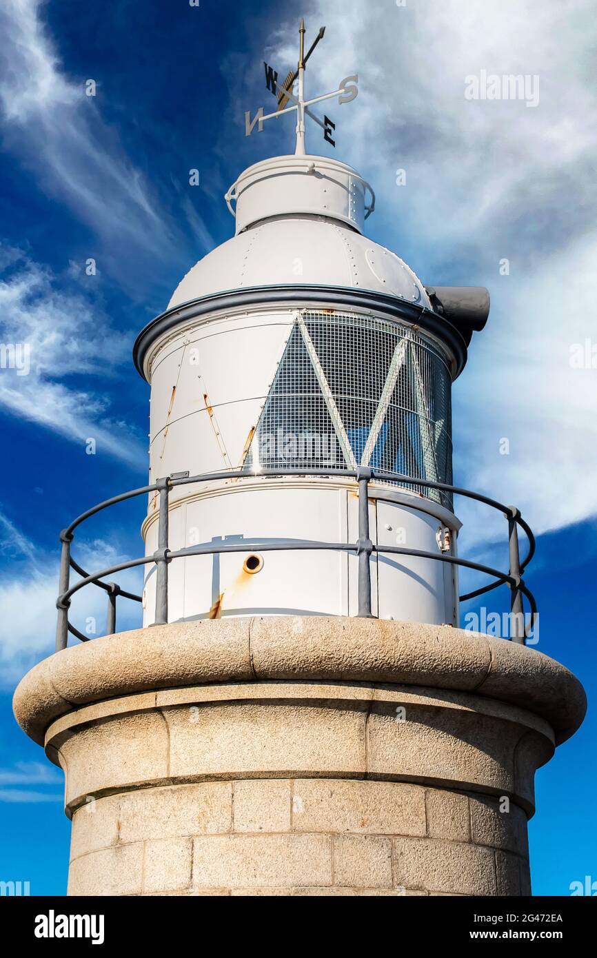The Lighthouse Champagne Bar, Harbour Arm, Folkestone Stock Photo