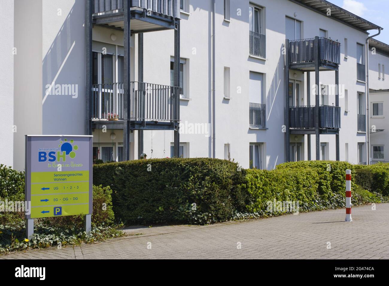 Retirement home, Helfe, Hagen, Ruhr area, North Rhine-Westphalia, Germany, Europe Stock Photo