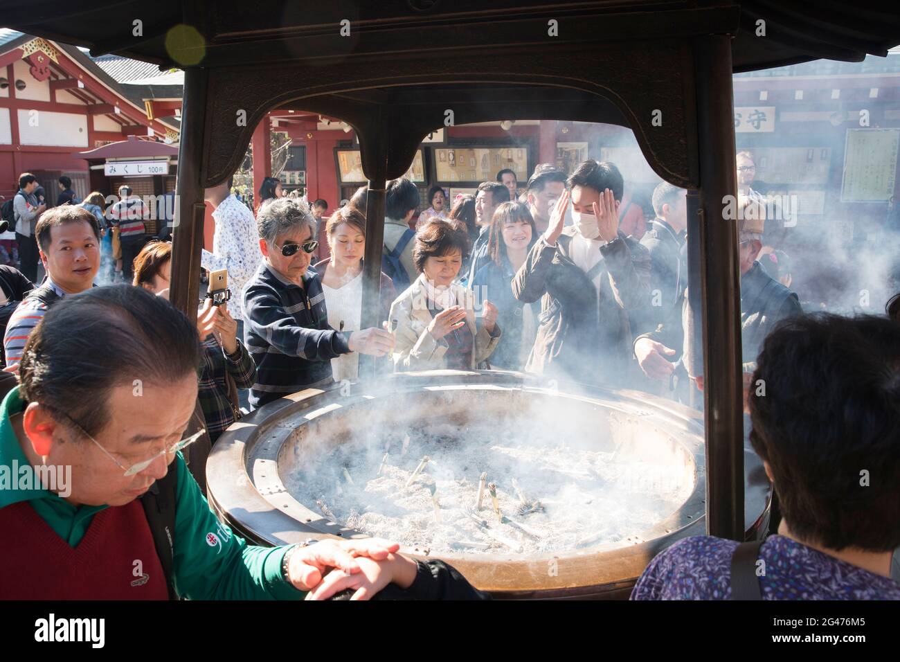 Sensoji temple incense hi-res stock photography and images - Alamy