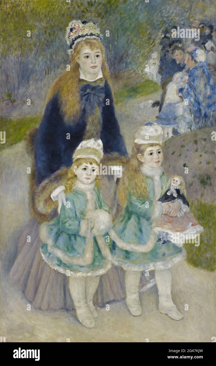 Pierre auguste renoir la promenade hi-res stock photography and