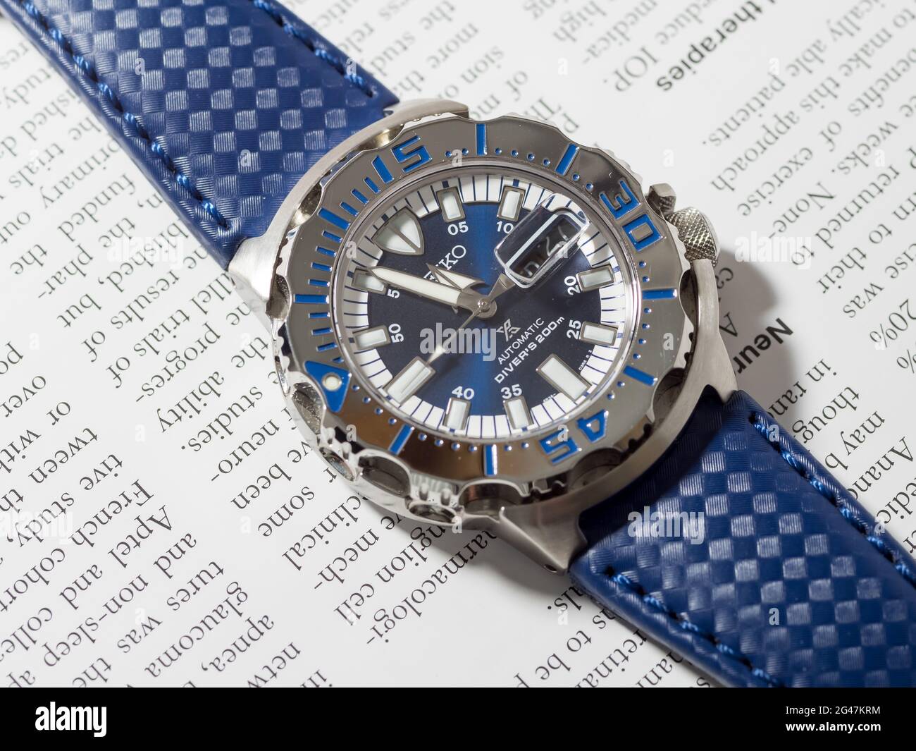 Seiko royal blue hotsell
