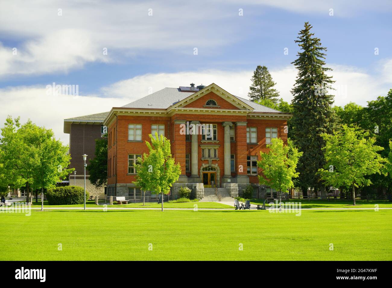 Jeannette Rankin Hall/University of Montana Stock Photo