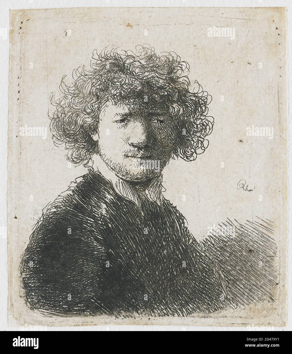 Rembrandt Harmenszoon Van Rijn - Bust an Old Man with Flowing Beard ...