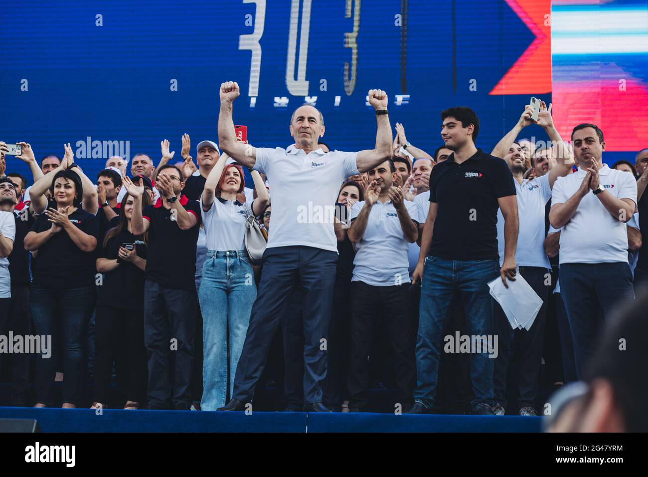 Political party rally hi-res stock photography and images - Alamy