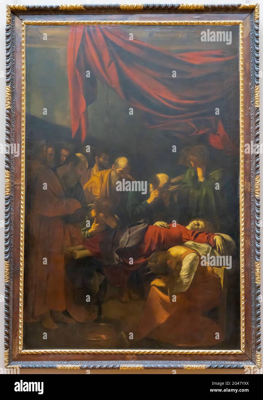 Paris, France 21 05 2021 Louvre Museum. Denon wing. The death of the