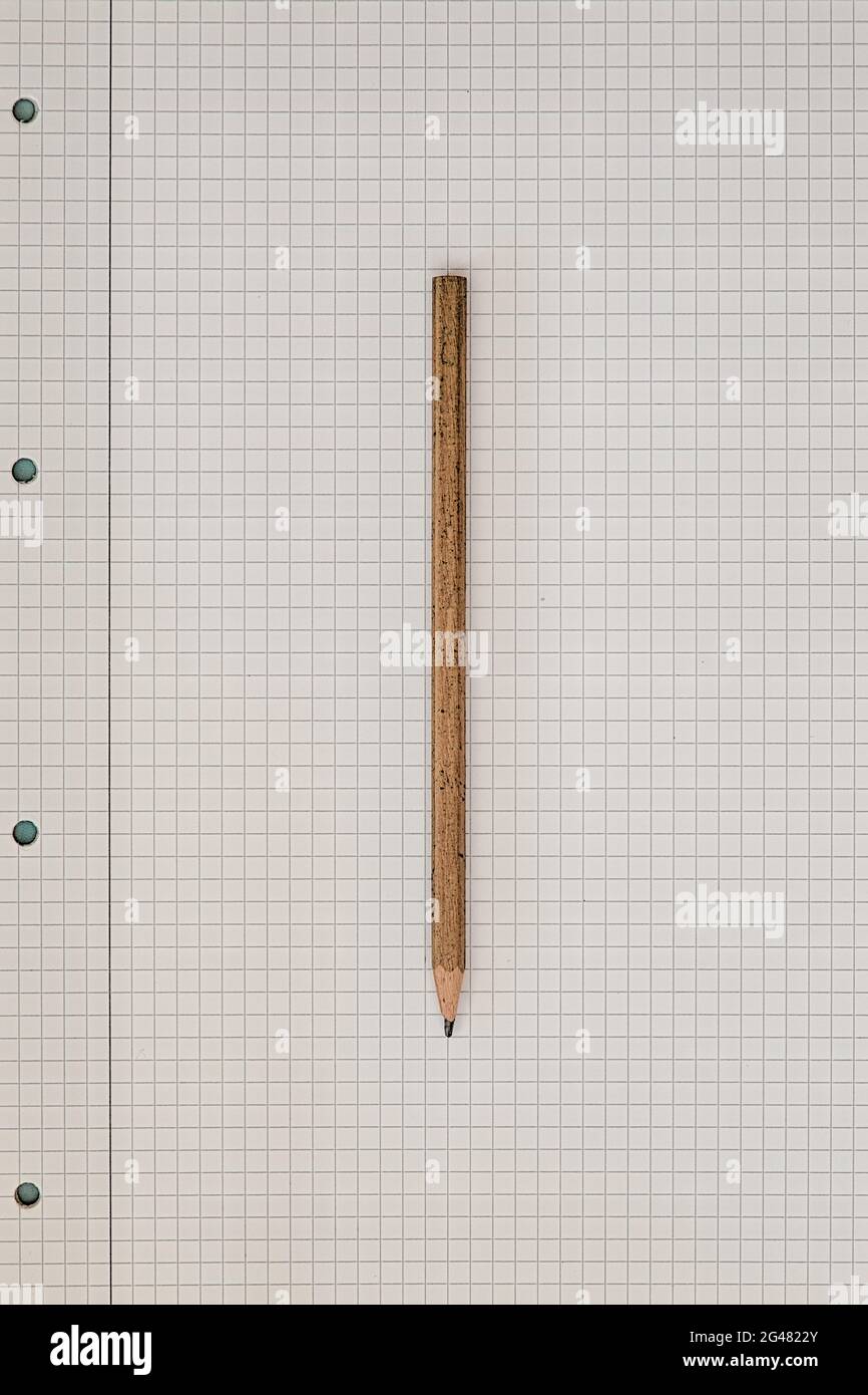 pencil on paper Stock Photo - Alamy