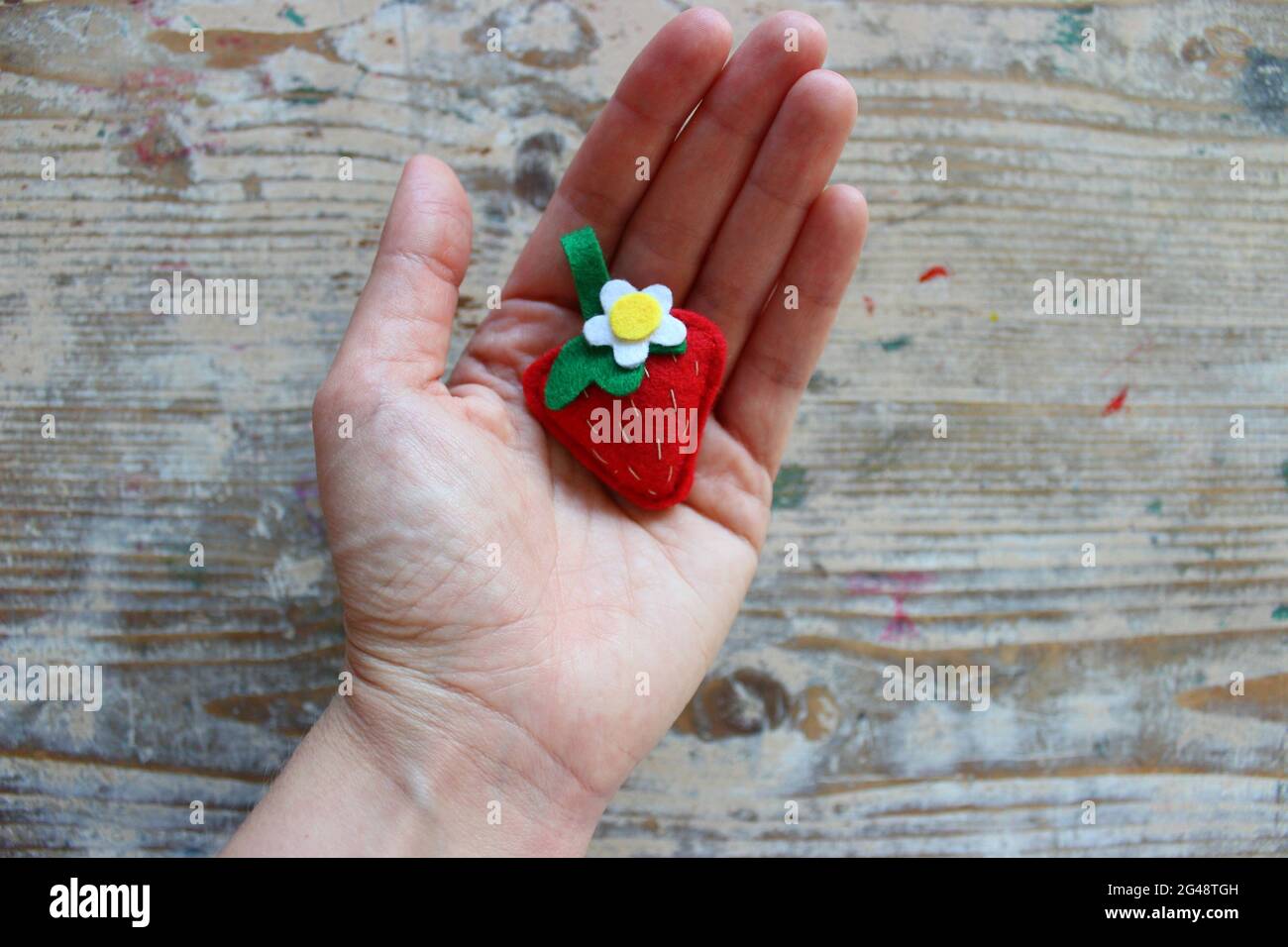 Felt fruit hi-res stock photography and images - Alamy